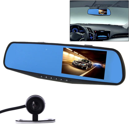 G20 HD 1080P 4.3 inch Screen Display Vehicle DVR with Reversing Camera, Generalplus 2248 Programs, 170 Degree Wide Angle Viewing, Support Loop Recording / Motion Detection Function - Car DVRs by PMC Jewellery | Online Shopping South Africa | PMC Jewellery | Buy Now Pay Later Mobicred