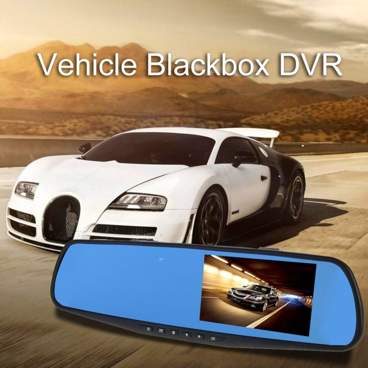 G20 HD 1080P 4.3 inch Screen Display Vehicle DVR with Reversing Camera, Generalplus 2248 Programs, 170 Degree Wide Angle Viewing, Support Loop Recording / Motion Detection Function - Car DVRs by PMC Jewellery | Online Shopping South Africa | PMC Jewellery | Buy Now Pay Later Mobicred