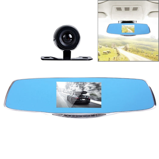 G835 HD 1080P 4.3 inch Screen Display Rearview Mirror Vehicle DVR, Generalplus 2248, 2 Cameras 170 Degree Wide Angle Viewing, Support HDR Recording / Motion Detection Function - Car DVRs by PMC Jewellery | Online Shopping South Africa | PMC Jewellery | Buy Now Pay Later Mobicred