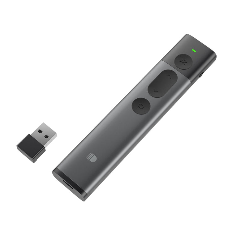 Doosl DSIT032 2.4GHz Wireless Presenter PowerPoint Clicker Representation Remote Control Green Laser Pointer, Control Distance: 100m -  by DOOSL | Online Shopping South Africa | PMC Jewellery | Buy Now Pay Later Mobicred