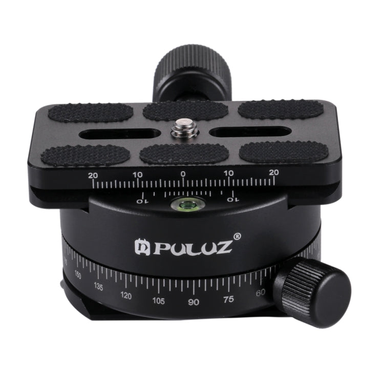 PULUZ Aluminum Alloy 360 Degree Rotation Panorama Ball Head with Quick Release Plate for Camera Tripod Head - Tripod Heads by PULUZ | Online Shopping South Africa | PMC Jewellery | Buy Now Pay Later Mobicred