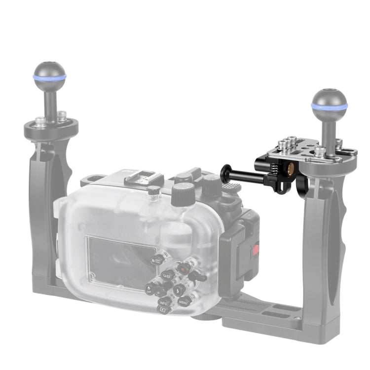 PULUZ Shutter Release Trigger Extension Adapter Lever Mount for Underwater Arm System(Black) - free shipping - PMC TechLife - Order now!