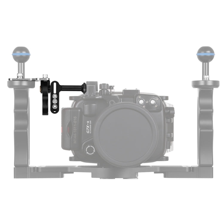 PULUZ Shutter Release Trigger Extension Adapter Lever Mount for Underwater Arm System(Black) - free shipping - PMC TechLife - Order now!