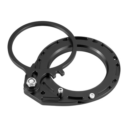 PULUZ Aluminum Alloy 67mm to 67mm Swing Wet-Lens Diopter Adapter Mount for DSLR Underwater Diving Housing(Black) - Diving Accessories by PULUZ | Online Shopping South Africa | PMC Jewellery | Buy Now Pay Later Mobicred