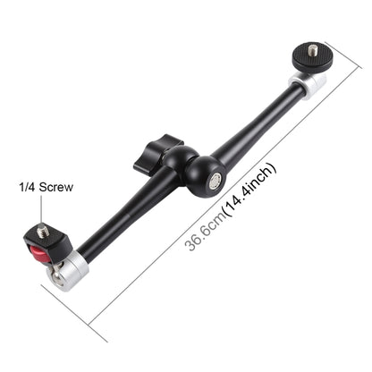 PULUZ 11 inch Aluminium Alloy Adjustable Articulating Friction Magic Arm - Camera Gimbal by PULUZ | Online Shopping South Africa | PMC Jewellery | Buy Now Pay Later Mobicred