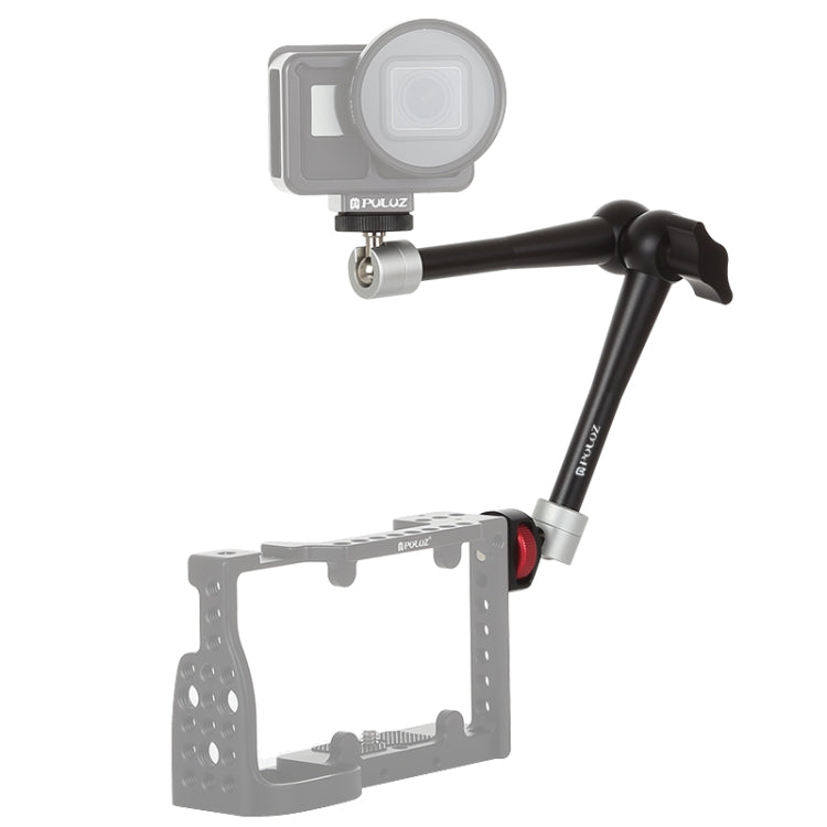 PULUZ 11 inch Aluminium Alloy Adjustable Articulating Friction Magic Arm - Camera Gimbal by PULUZ | Online Shopping South Africa | PMC Jewellery | Buy Now Pay Later Mobicred