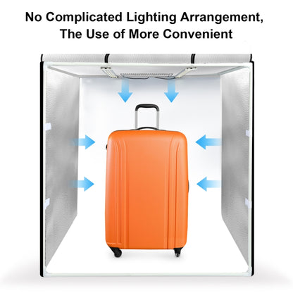 PULUZ 80cm Folding Portable 80W 9050LM White Light Photo Lighting Studio Shooting Tent Box Kit with 3 Colors (Black, White, Orange) Backdrops(UK Plug) -  by PULUZ | Online Shopping South Africa | PMC Jewellery | Buy Now Pay Later Mobicred