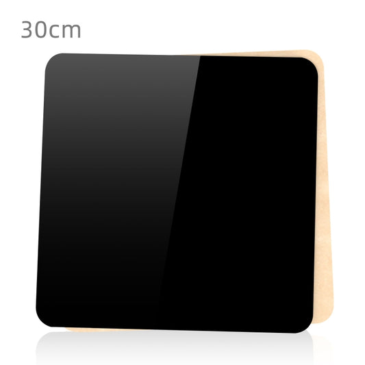 PULUZ 30cm Photography Acrylic Reflective Display Table Background Board(Black) -  by PULUZ | Online Shopping South Africa | PMC Jewellery | Buy Now Pay Later Mobicred