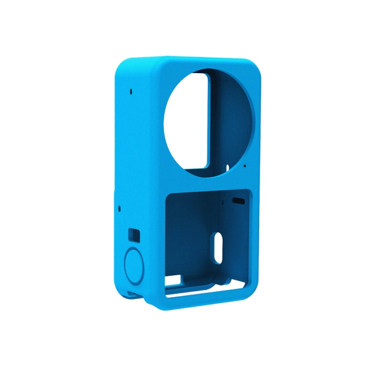 PULUZ Silicone Protective Case for DJI Action 2(Blue) - Case & Bags by PULUZ | Online Shopping South Africa | PMC Jewellery | Buy Now Pay Later Mobicred