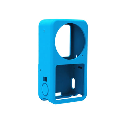 PULUZ Silicone Protective Case for DJI Action 2(Blue) - Case & Bags by PULUZ | Online Shopping South Africa | PMC Jewellery | Buy Now Pay Later Mobicred