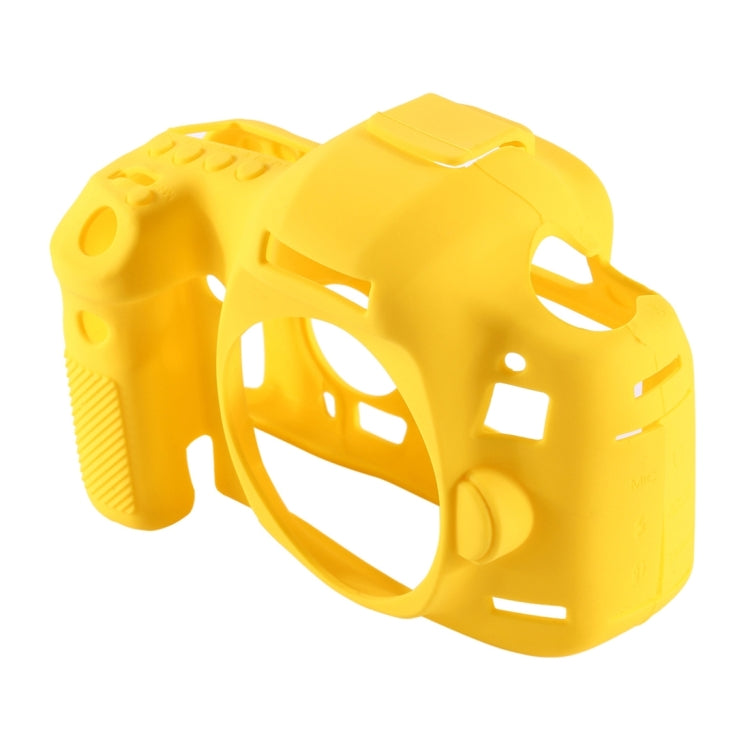 PULUZ Soft Silicone Protective Case for Canon EOS 5D Mark III / 5D3(Yellow) - Protective Case by PULUZ | Online Shopping South Africa | PMC TechLife | Buy Now Pay Later Mobicred