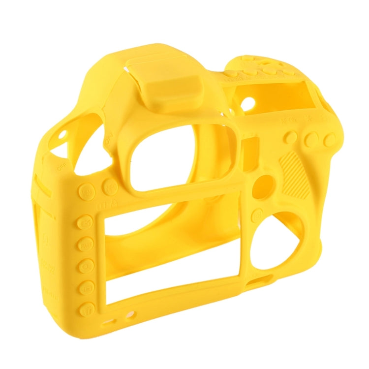 PULUZ Soft Silicone Protective Case for Canon EOS 5D Mark III / 5D3(Yellow) - Protective Case by PULUZ | Online Shopping South Africa | PMC Jewellery | Buy Now Pay Later Mobicred