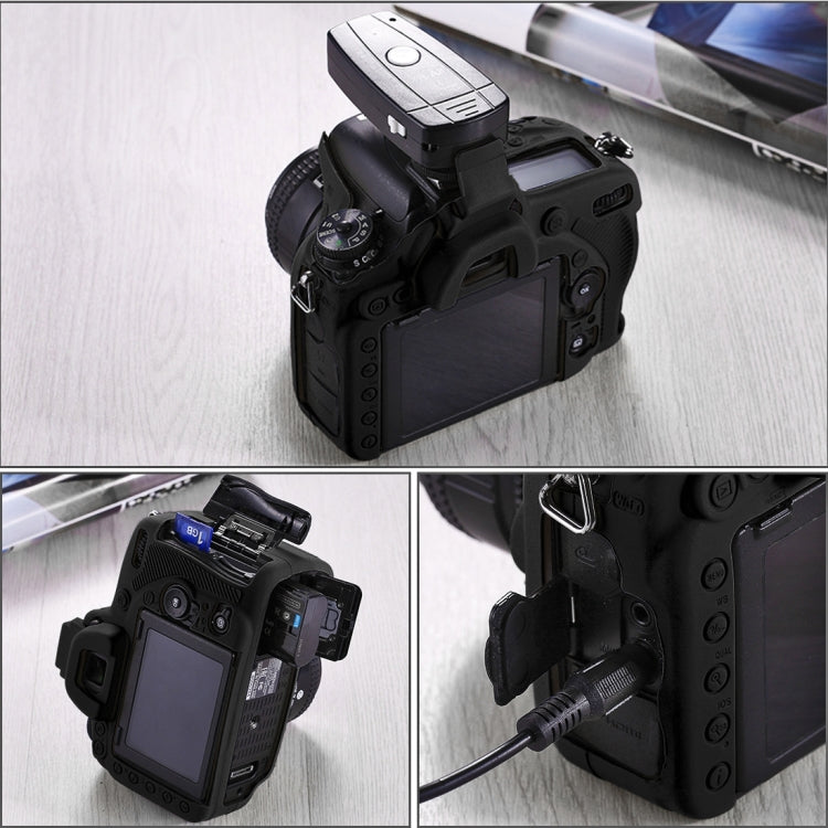 PULUZ Soft Silicone Protective Case for Nikon D750(Black) - free shipping - PMC TechLife - Order now!