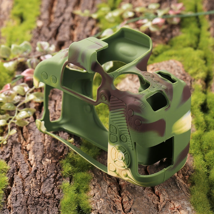 PULUZ Soft Silicone Protective Case for Canon EOS 800D(Camouflage) - Protective Case by PULUZ | Online Shopping South Africa | PMC TechLife | Buy Now Pay Later Mobicred