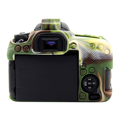 PULUZ Soft Silicone Protective Case for Canon EOS 77D(Camouflage) - Protective Case by PULUZ | Online Shopping South Africa | PMC Jewellery | Buy Now Pay Later Mobicred