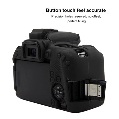 PULUZ Soft Silicone Protective Case for Canon EOS 77D(Black) - Protective Case by PULUZ | Online Shopping South Africa | PMC Jewellery | Buy Now Pay Later Mobicred