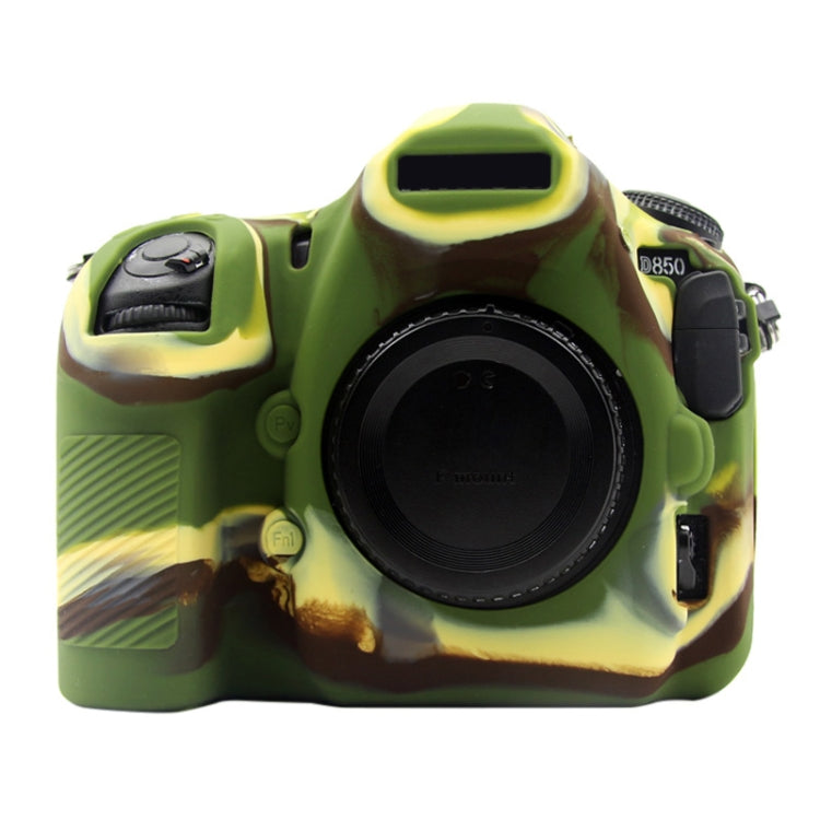 PULUZ Soft Silicone Protective Case for Nikon D850(Camouflage) - free shipping - PMC TechLife - Order now!