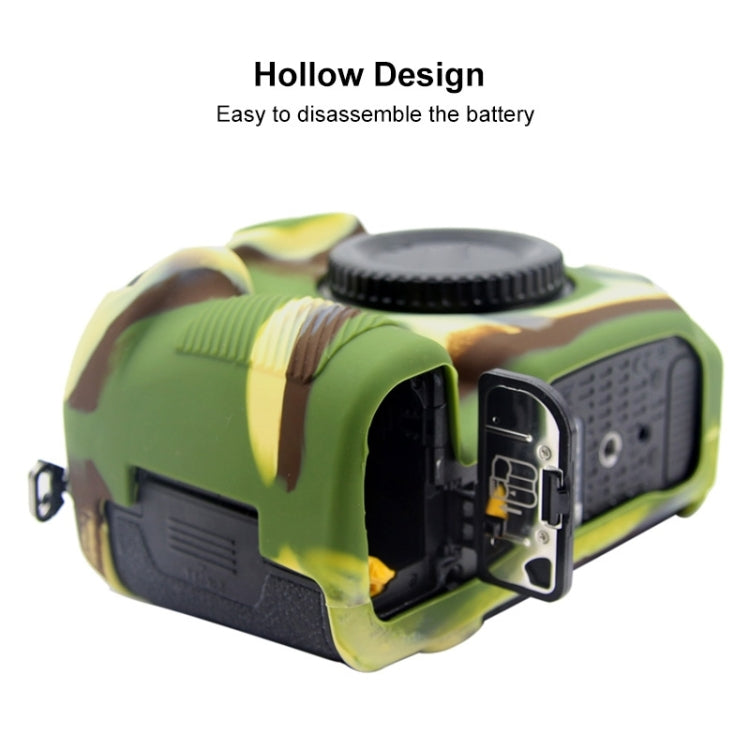 PULUZ Soft Silicone Protective Case for Nikon D850(Camouflage) - free shipping - PMC TechLife - Order now!