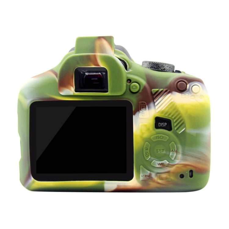 PULUZ Soft Silicone Protective Case for Canon EOS 1300D / 1500D(Camouflage) - Protective Case by PULUZ | Online Shopping South Africa | PMC Jewellery | Buy Now Pay Later Mobicred