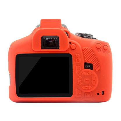 PULUZ Soft Silicone Protective Case for Canon EOS 1300D / 1500D(Red) - Protective Case by PULUZ | Online Shopping South Africa | PMC Jewellery | Buy Now Pay Later Mobicred