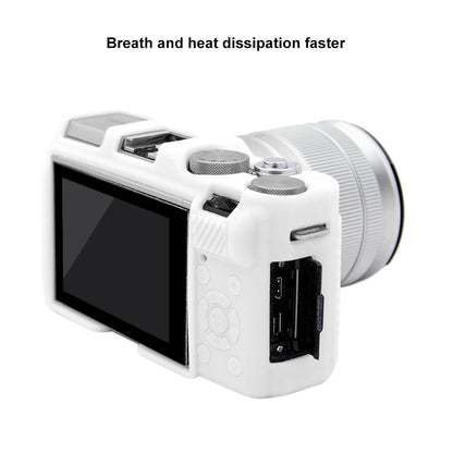 PULUZ Soft Silicone Protective Case for FUJIFILM X-A3 / X-A10(White) - Protective Case by PULUZ | Online Shopping South Africa | PMC Jewellery | Buy Now Pay Later Mobicred