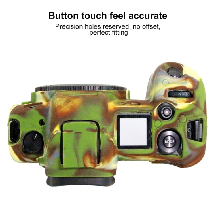 PULUZ Soft Silicone Protective Case for Canon EOS R(Camouflage) - Protective Case by PULUZ | Online Shopping South Africa | PMC Jewellery | Buy Now Pay Later Mobicred