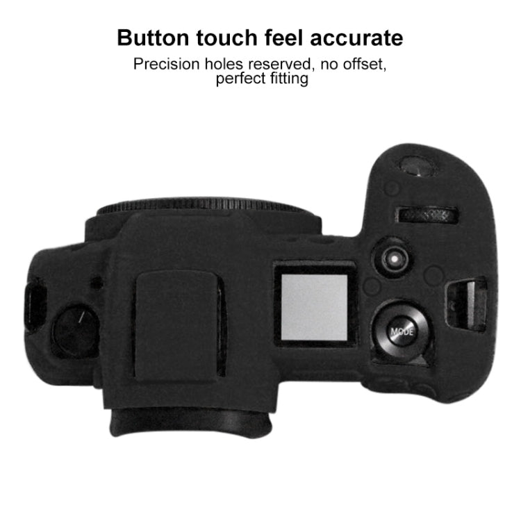 PULUZ Soft Silicone Protective Case for Canon EOS R(Black) - Protective Case by PULUZ | Online Shopping South Africa | PMC TechLife | Buy Now Pay Later Mobicred