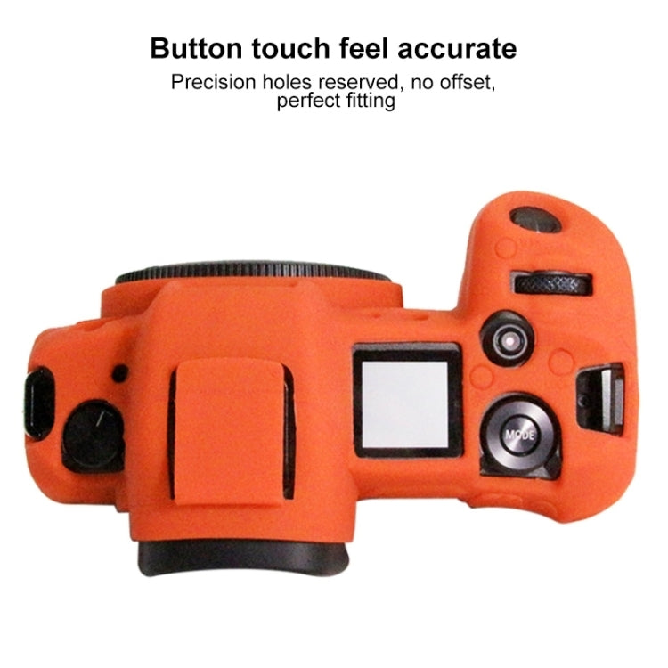 PULUZ Soft Silicone Protective Case for Canon EOS R(Orange) - Protective Case by PULUZ | Online Shopping South Africa | PMC Jewellery | Buy Now Pay Later Mobicred