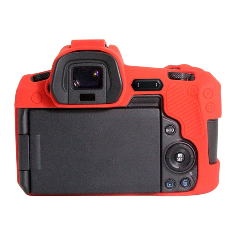 PULUZ Soft Silicone Protective Case for Canon EOS R(Red) - Protective Case by PULUZ | Online Shopping South Africa | PMC Jewellery | Buy Now Pay Later Mobicred