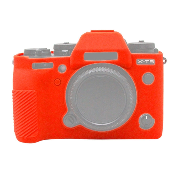 PULUZ Soft Silicone Protective Case for FUJIFILM XT3(Red) - Protective Case by PULUZ | Online Shopping South Africa | PMC TechLife | Buy Now Pay Later Mobicred