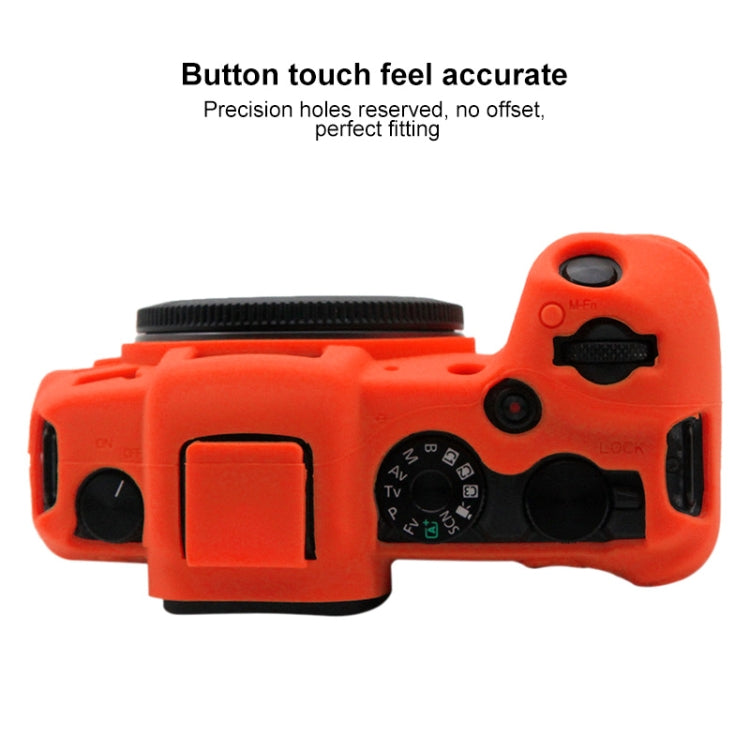 PULUZ Soft Silicone Protective Case for Canon EOS RP(Red) - Protective Case by PULUZ | Online Shopping South Africa | PMC Jewellery | Buy Now Pay Later Mobicred