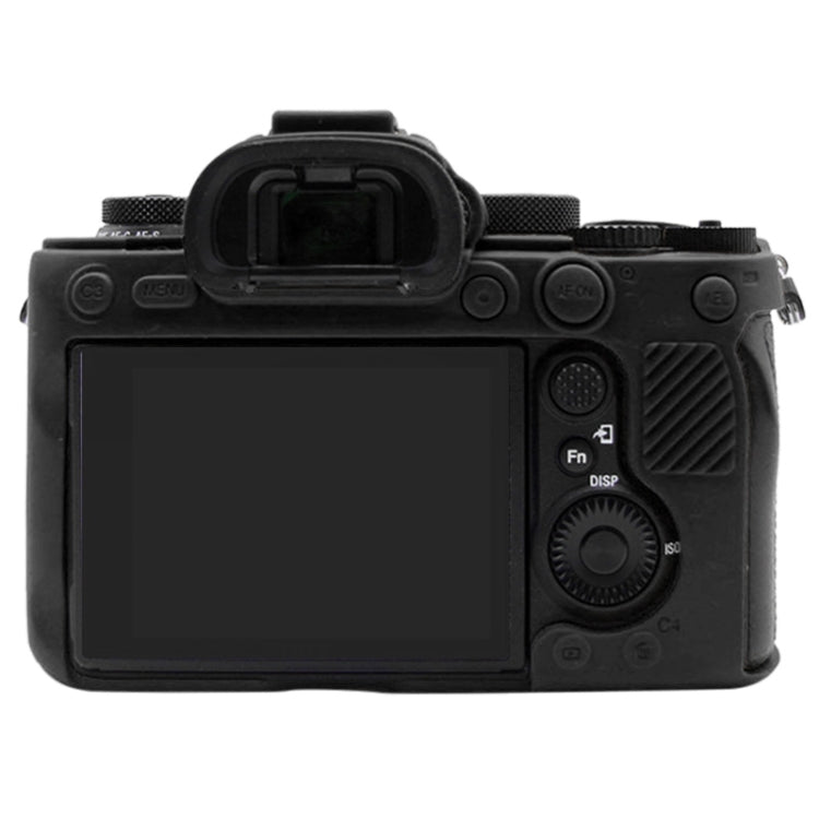 PULUZ Soft Silicone Protective Case for Sony ILCE-9M2/ Alpha 9 II / A92(Black) - Protective Case by PULUZ | Online Shopping South Africa | PMC Jewellery | Buy Now Pay Later Mobicred