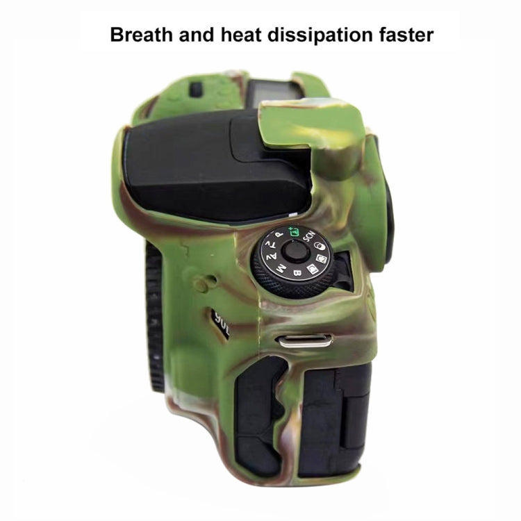 PULUZ Soft Silicone Protective Case for Canon EOS 90D (Camouflage) - free shipping - PMC TechLife - Order now!
