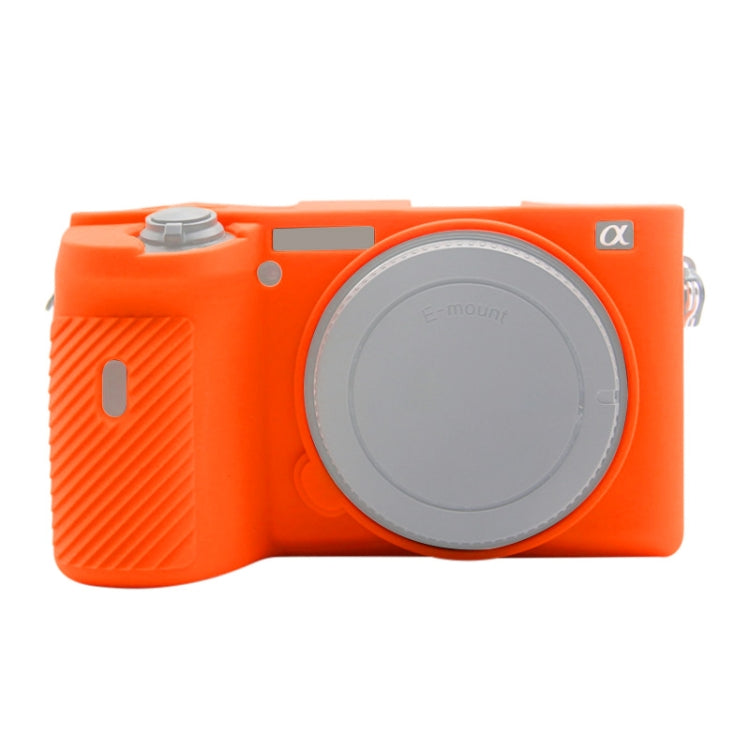 PULUZ Soft Silicone Protective Case for Sony A6600 / ILCE-6600(Orange) - Protective Case by PULUZ | Online Shopping South Africa | PMC Jewellery | Buy Now Pay Later Mobicred