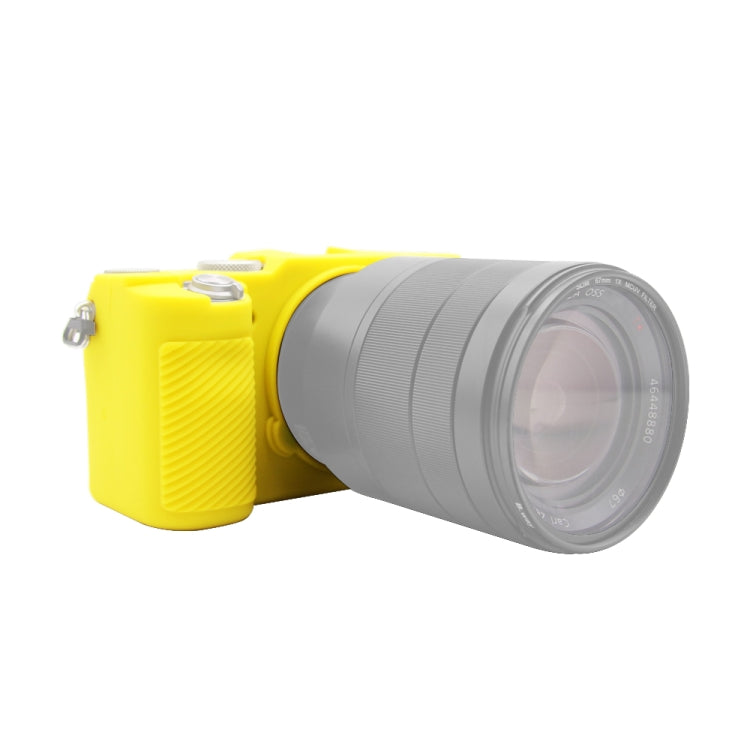 PULUZ Soft Silicone Protective Case for Sony A7C / ILCE-7C(Yellow) - Protective Case by PULUZ | Online Shopping South Africa | PMC TechLife | Buy Now Pay Later Mobicred