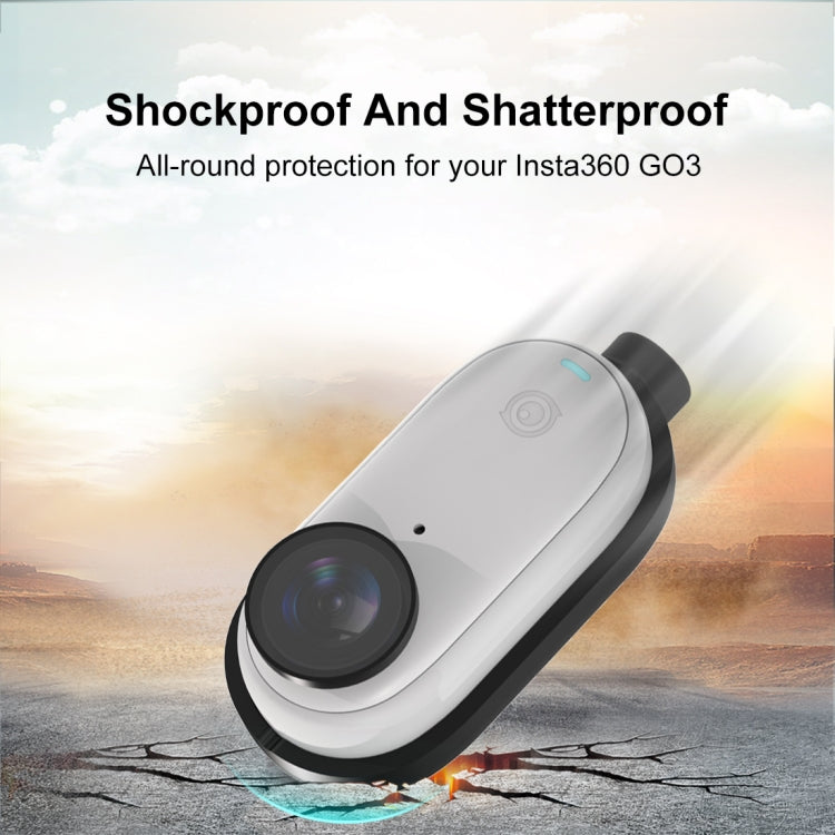 For Insta360 GO 3 / GO 3S PULUZ Body Magnetic Plastic Protective Frame Cage (Black) - Mount & Holder by PULUZ | Online Shopping South Africa | PMC TechLife | Buy Now Pay Later Mobicred