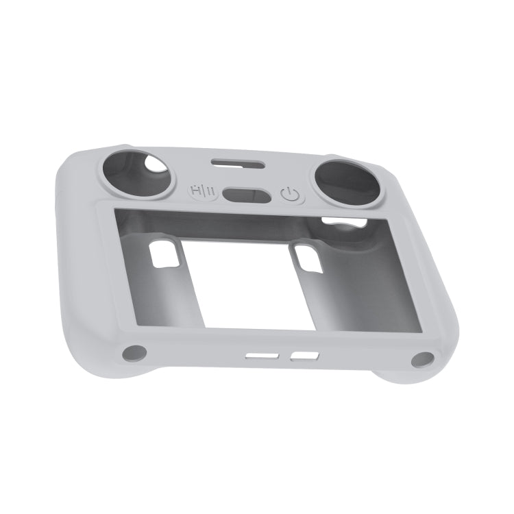 For DJI Mini 4 Pro / Air 3 Remote Control / DJI RC 2 with Screen PULUZ Silicone Protective Case (Grey) - Others by PULUZ | Online Shopping South Africa | PMC TechLife