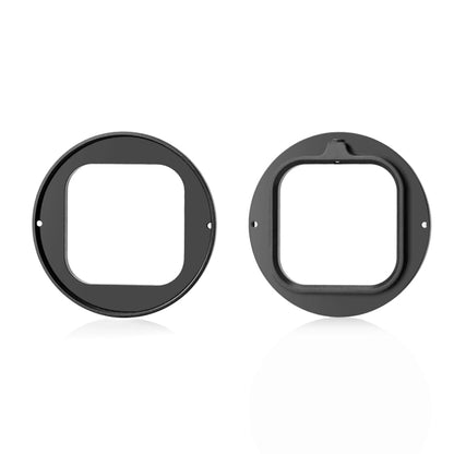 For Insta360 Ace Pro PULUZ 52mm UV Lens Filter Adapter Ring with Lens Cover (Black) - Len Accessories by PULUZ | Online Shopping South Africa | PMC Jewellery | Buy Now Pay Later Mobicred