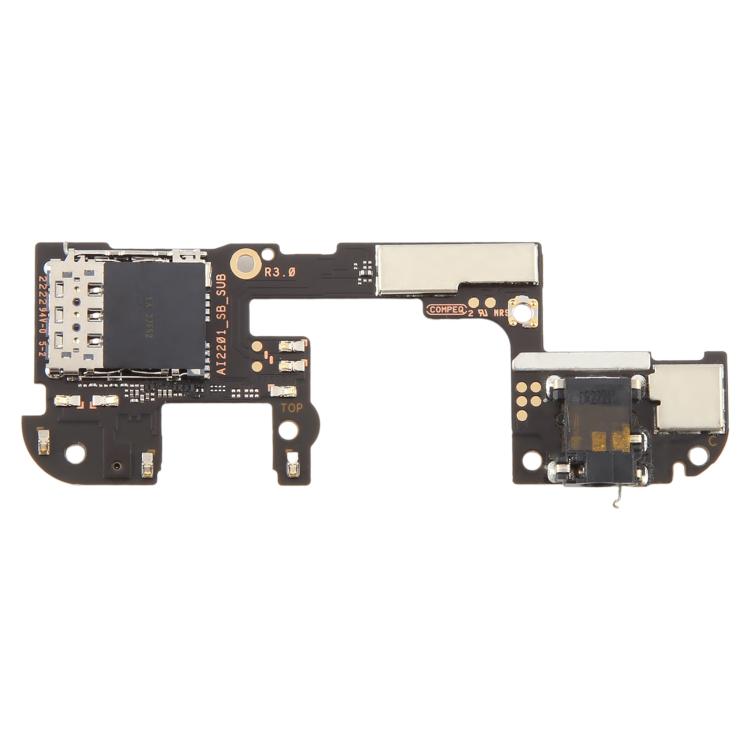 For Asus ROG Phone 6 / 6 Pro Qualcomm Version SIM Card Reader Board with Audio Jack - free shipping - PMC TechLife - Order now!