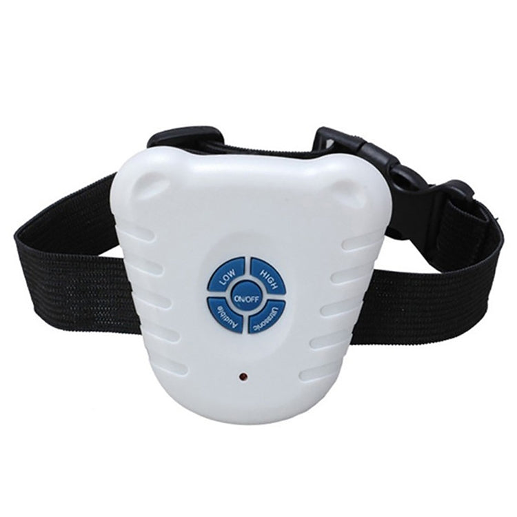 Ultrasonic Bark Stop Collar(White) - Training Aids by PMC TechLife | Online Shopping South Africa | PMC TechLife | Buy Now Pay Later Mobicred