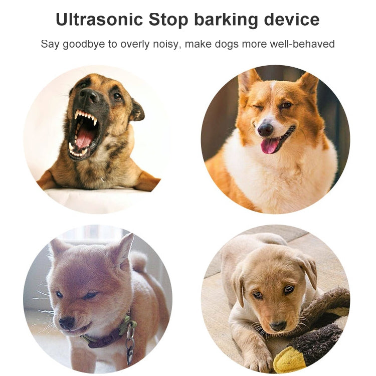 Ultrasonic Bark Stop Collar(White) - Training Aids by PMC TechLife | Online Shopping South Africa | PMC TechLife | Buy Now Pay Later Mobicred
