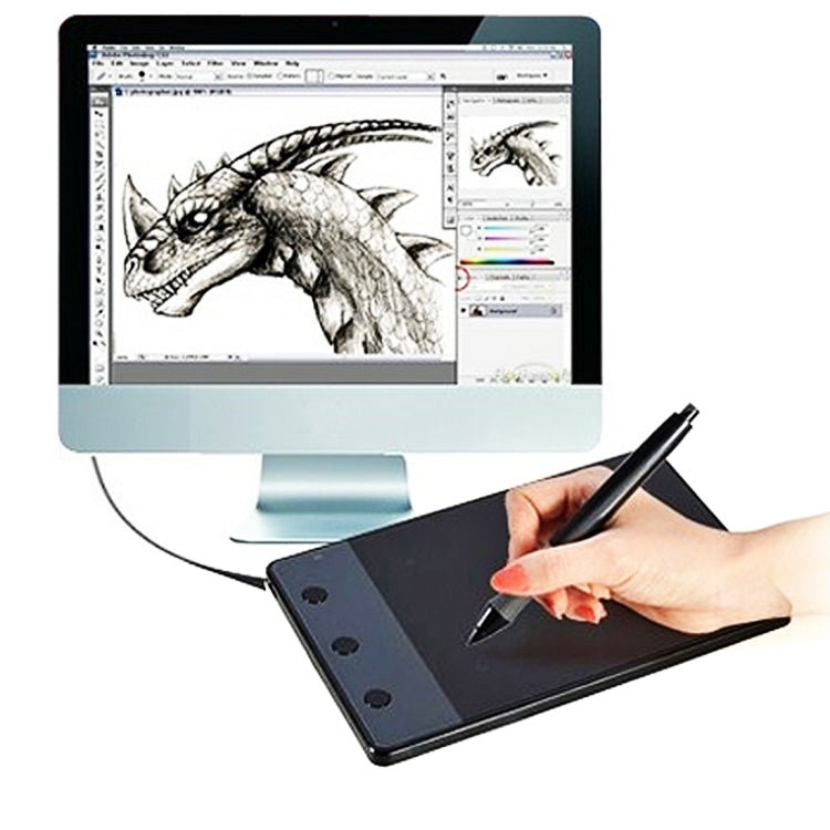 HUION H420 Computer input Device 4.17 x 2.34 inch 4000LPI Drawing Tablet Drawing Board with Pen -  by HUION | Online Shopping South Africa | PMC Jewellery | Buy Now Pay Later Mobicred