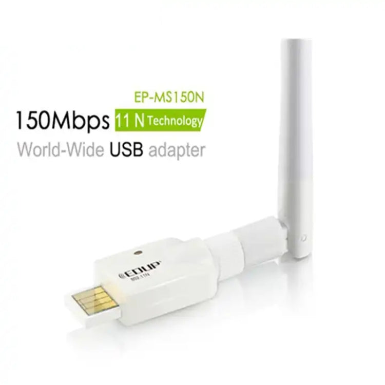 Mini High Power 802.11N 150M Wireless USB Adapter Card(White) - USB Network Adapter by PMC Jewellery | Online Shopping South Africa | PMC Jewellery | Buy Now Pay Later Mobicred