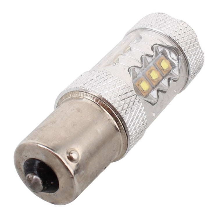 1156/BA15S 80W 800LM 6500K White Light 16-3535-LEDs Car Backup Light , Constant Current , DC12-24V - Brake Lights by PMC TechLife | Online Shopping South Africa | PMC TechLife | Buy Now Pay Later Mobicred