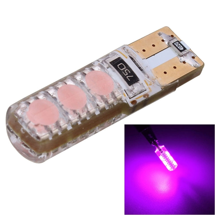 10 PCS T10 3W 300LM Silicone 6 LED SMD 5050 Car Clearance Lights Lamp, DC 12V - Clearance Lights by PMC Jewellery | Online Shopping South Africa | PMC Jewellery | Buy Now Pay Later Mobicred