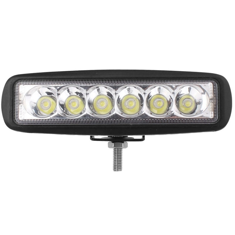 18W 1440LM Epistar 6 LED White Slot Beam Car Work Lamp Bar Light Waterproof IP67, DC 10-30V - Work Lights by PMC Jewellery | Online Shopping South Africa | PMC Jewellery | Buy Now Pay Later Mobicred