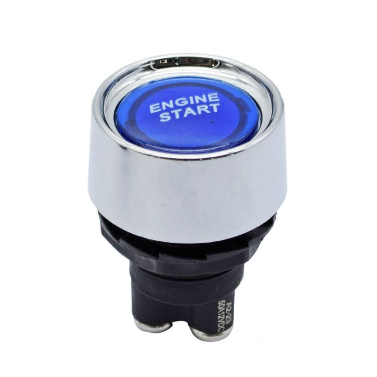 Blue Light Push Start Ignition Switch for Racing Sport (DC 12V) - Car Switches by PMC Jewellery | Online Shopping South Africa | PMC Jewellery | Buy Now Pay Later Mobicred