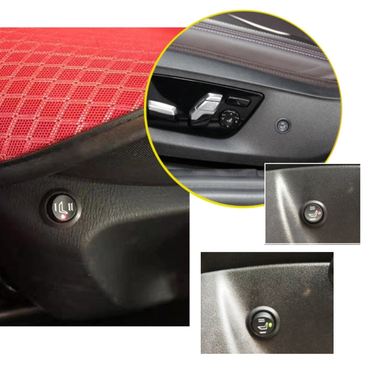 10 PCS Car Seat Cushion Heating Switch, ON-OFF-ON Switch, DC 12V/10A - Car Switches by PMC TechLife | Online Shopping South Africa | PMC TechLife | Buy Now Pay Later Mobicred