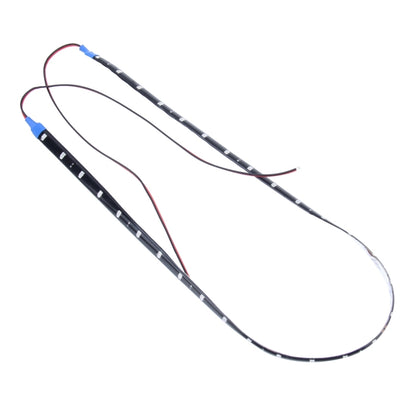 10 PCS 60cm 30 LED Waterproof Flexible Car Strip Light, DC 12V(Blue Light) - Decorative Lights by PMC Jewellery | Online Shopping South Africa | PMC Jewellery | Buy Now Pay Later Mobicred