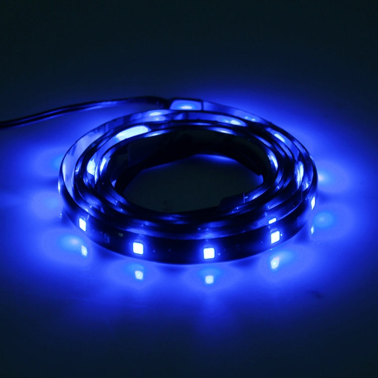 5 PCS 90cm 45 LED Waterproof Flexible Car Strip Light, DC 12V(Blue Light) - Decorative Lights by PMC TechLife | Online Shopping South Africa | PMC TechLife | Buy Now Pay Later Mobicred